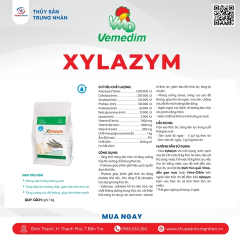 Vime Xylazyme Tôm