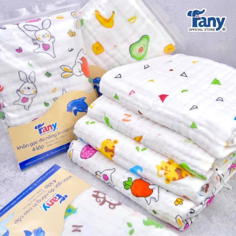 KHĂN GẠC ĐA NĂNG IN CAO CẤP 4 LỚP