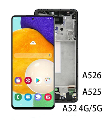 Màn hình cảm ứng Samsung Galaxy A52 (nguyên khung)