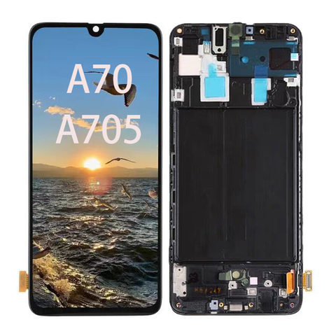 Màn hình cảm ứng Samsung Galaxy A70 (nguyên khung)