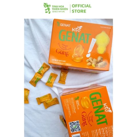 Viên ngậm gừng GENAT  hộp 100  viên