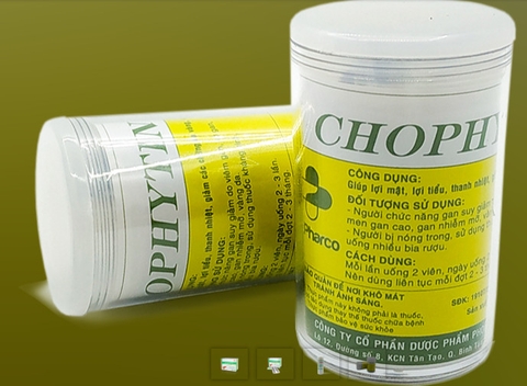 Chophytin - C40 (Chai 40 viên, T/350C)