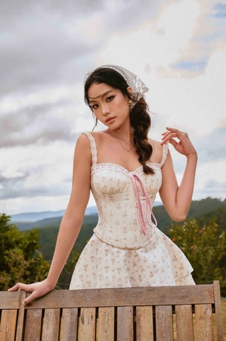 VIOLET CORSET TOP - Corset Top