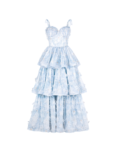 Our Melody Corset dress - Baby blue