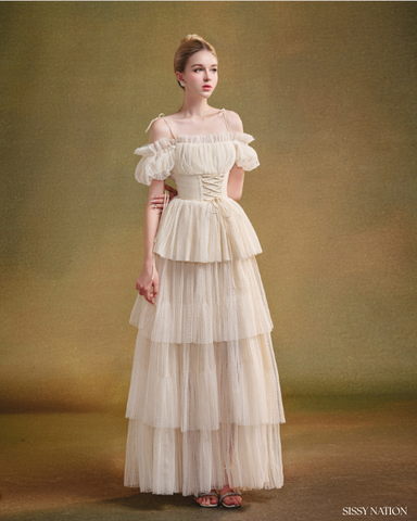 Cruel Summer Corset dress - Ivory