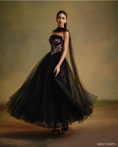 Amelia Corset dress (Limited edition) - Black