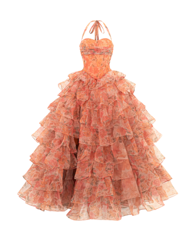 Mad at Disney Ruffle Gown dress