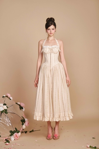 Secret Garden Corset Dress - White Floral