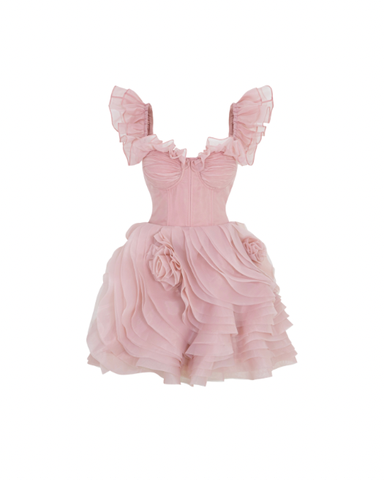 Kiss From A Rose dress - Dusty rose
