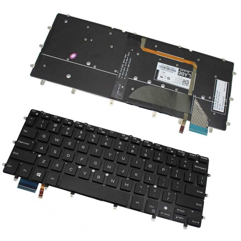 Bàn phím máy tính xách tay Dell XPS 13 9360 Bh 06 Tháng