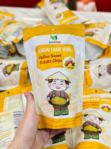 Khoai lang vàng sấy giòn 50 gr - DAVIMEX