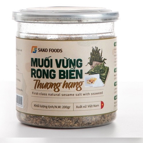 Muối Vừng Rong Biển 200gr