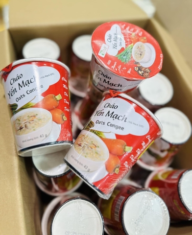 Cháo Yến Mạch dạng ly 43gr