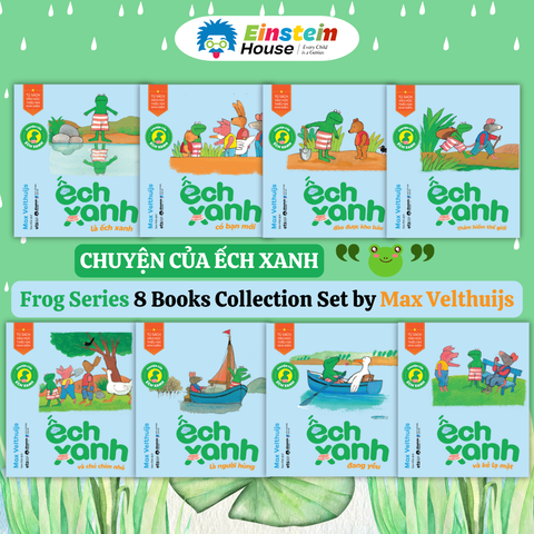 Sách Bộ: Chuyện của ẾCH XANH - Một người bạn tuổi thơ TRONG TRẺO & RẤT XANH (by Max Velthuijs)