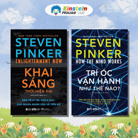 Bộ - Steven Pinker: KHAI SÁNG thời hiện đại + TRÍ ÓC VẬN HÀNH như thế nào? (2 Cuốn)