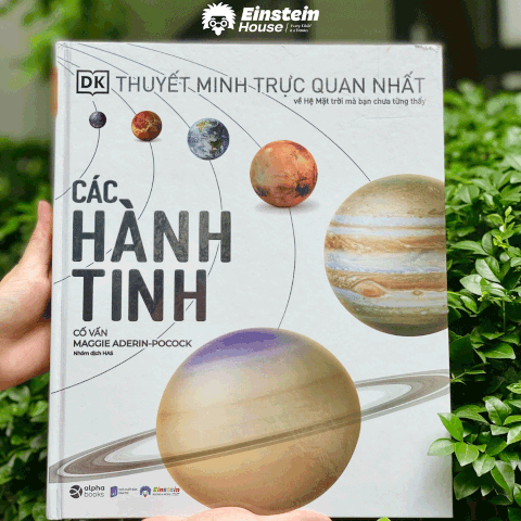 Cuốn sách DK Hành Tinh - Thuyết minh trực quan nhất về các hành tinh