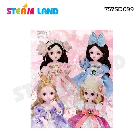 Bộ Sưu Tập Búp Bê Giấc Mơ Cổ Tích 757SD099 Màu Xanh