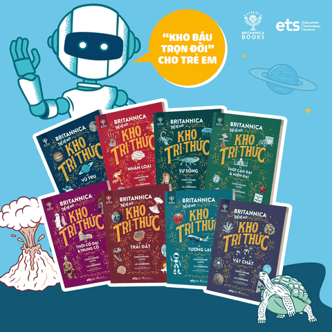 Bộ: Britannica Thế Hệ Mới - Kho Tri Thức (Trọn Bộ 8 Cuốn)