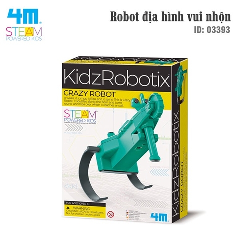 Đồ chơi (Giáo Dục STEM, Độ tuổi 5+) Robot địa hình vui nhộn - 4M (Đồ chơi Khoa học, Lắp ráp)
