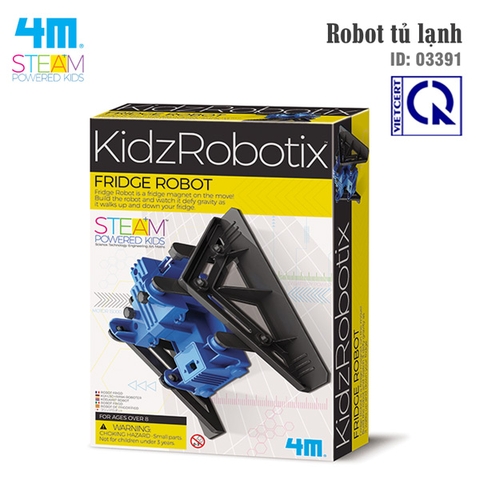 Đồ chơi (Giáo Dục STEM, Độ tuổi 5+) Robot tủ lạnh - 4M (Đồ chơi Khoa học, Lắp ráp)