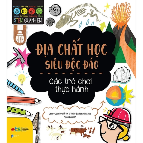 Sách Stem quanh em - Địa chất học siêu độc đáo