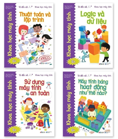 Sách - Combo Tớ Đến Với Khoa Học Máy Tính (Bộ 4 Cuốn)