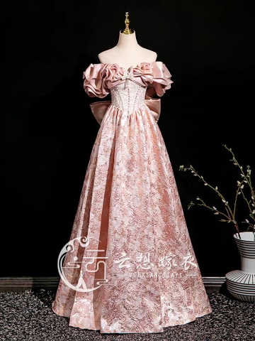 Pink evening dress P150