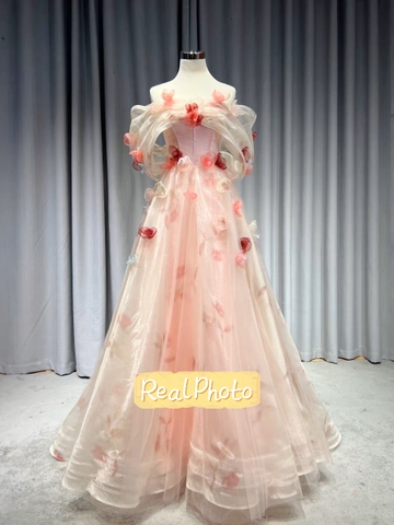 Petal party dress P400