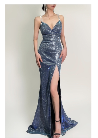 Bling evening gown