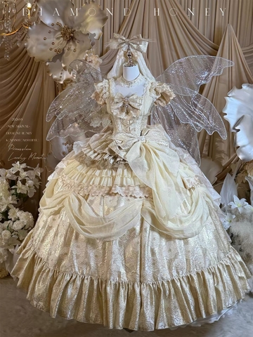Sparrow Fairy - White Gold by Diamond Honey