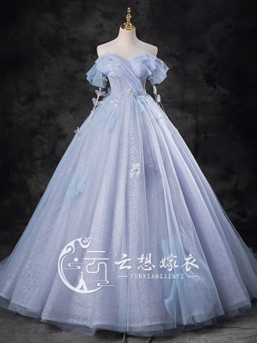 Blue Prom Dress B20