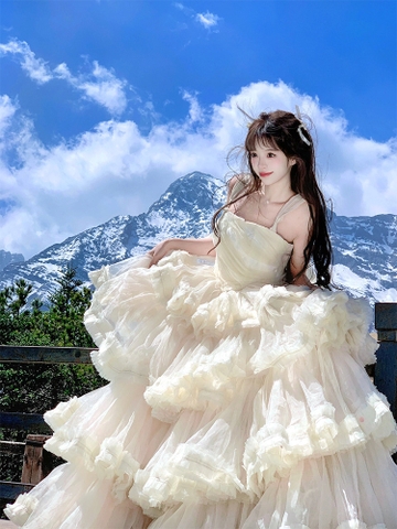 Princess tiered dress X MeunNa Market