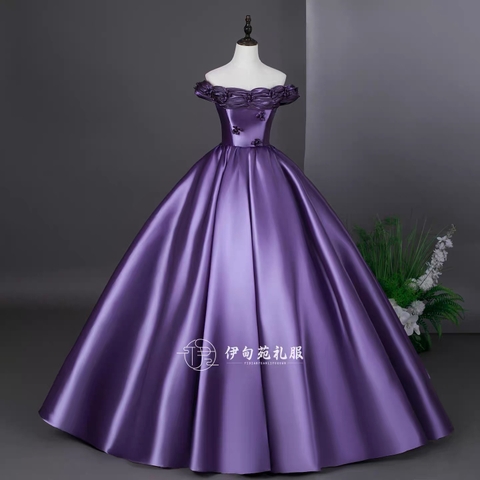 Purple Evening , Prom , Party Dress PP10