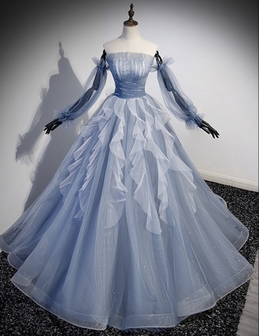 Blue Prom Dress B30