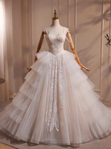 High-end bridal evening gown X LJFD