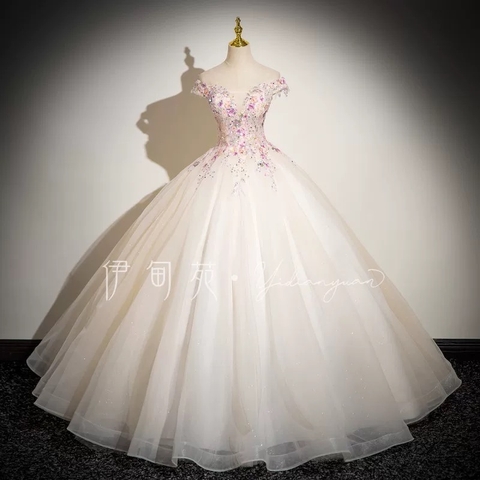 Flower Evening dress, prom, party P290