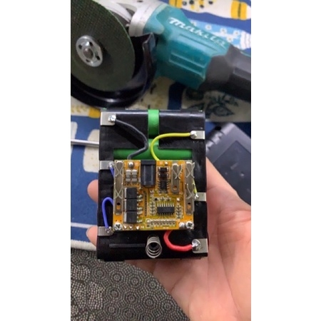 Khối Makita 5S3P- Lõi cell VTC4, 25R, Sanyo tháo khối