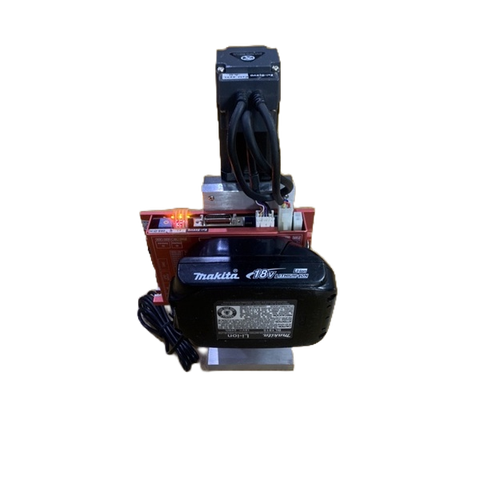 Máy gọt cell pin dùng động cơ ezi servo