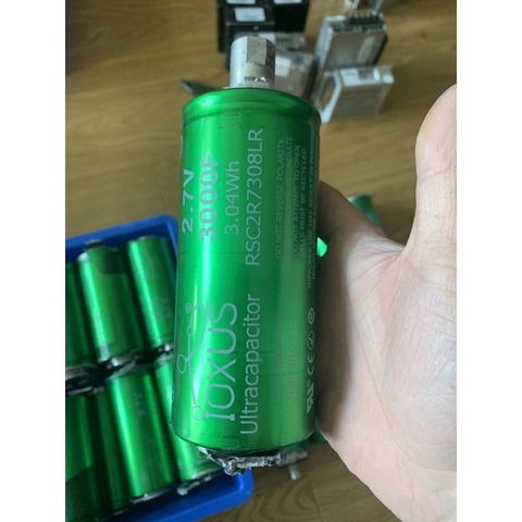 Siêu tụ điện 3000F Maxwell, IOXUS -Mỹ cho anh em chế máy hàn cell