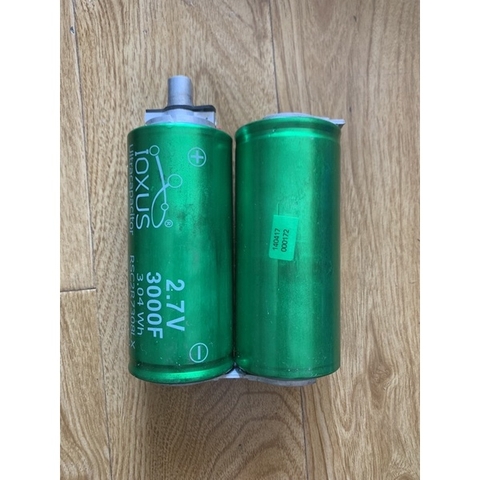 Siêu tụ điện 3000F Maxwell, IOXUS -Mỹ cho anh em chế máy hàn cell