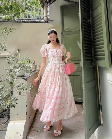 Đầm Hoa Thương Hiệu The Country