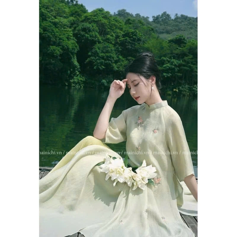 Set Áo dài Thương Hiệu Yanyishang