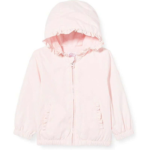 Áo khoác hồng bé gái