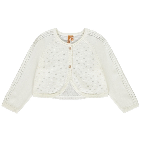 Áo len cardigan dài tay kiểu dáng lạ mắt cho bé gái