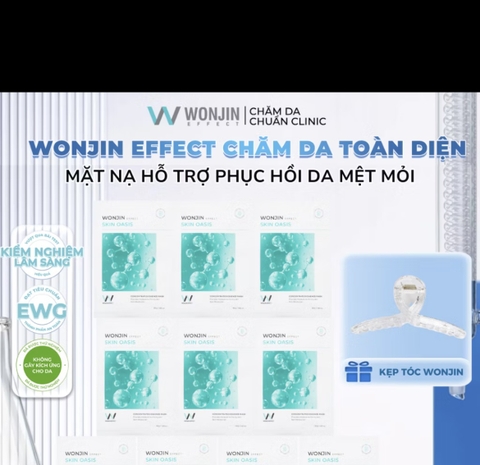 Mặt nạ Wonjin hộp 8 miếng thương hiệu Wonjin