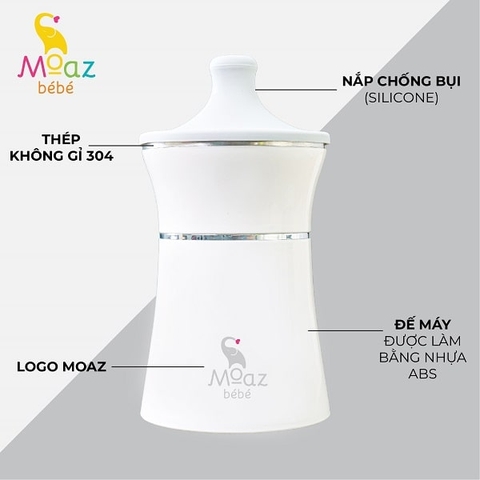Máy hâm sữa Moaz BéBé di động không dây MB-041