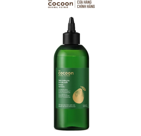 Nước dưỡng tóc tinh dầu bưởi Cocoon giúp ngăn ngừa gãy rụng & làm mềm tóc 310ml
