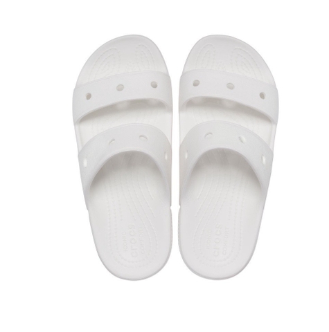 Dép Xăng Đan Unisex Crocs Classic - White