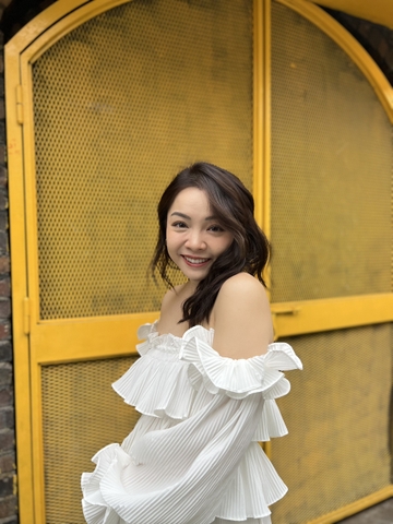 Áo lửng xếp ly tay rời thương hiệu Ninetofive