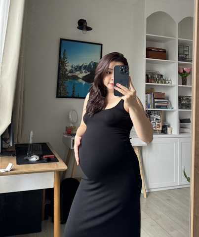 Đầm body 2 dây thun gân, khoét lưng sâu thương hiệu GIANGDONNA